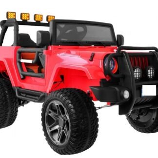 JEEP MONSTER 12V, 4 MOTORES, 2 PLAZAS, ROJO, RC, 1-7 AÑOS INDA535-RA-WXE1688